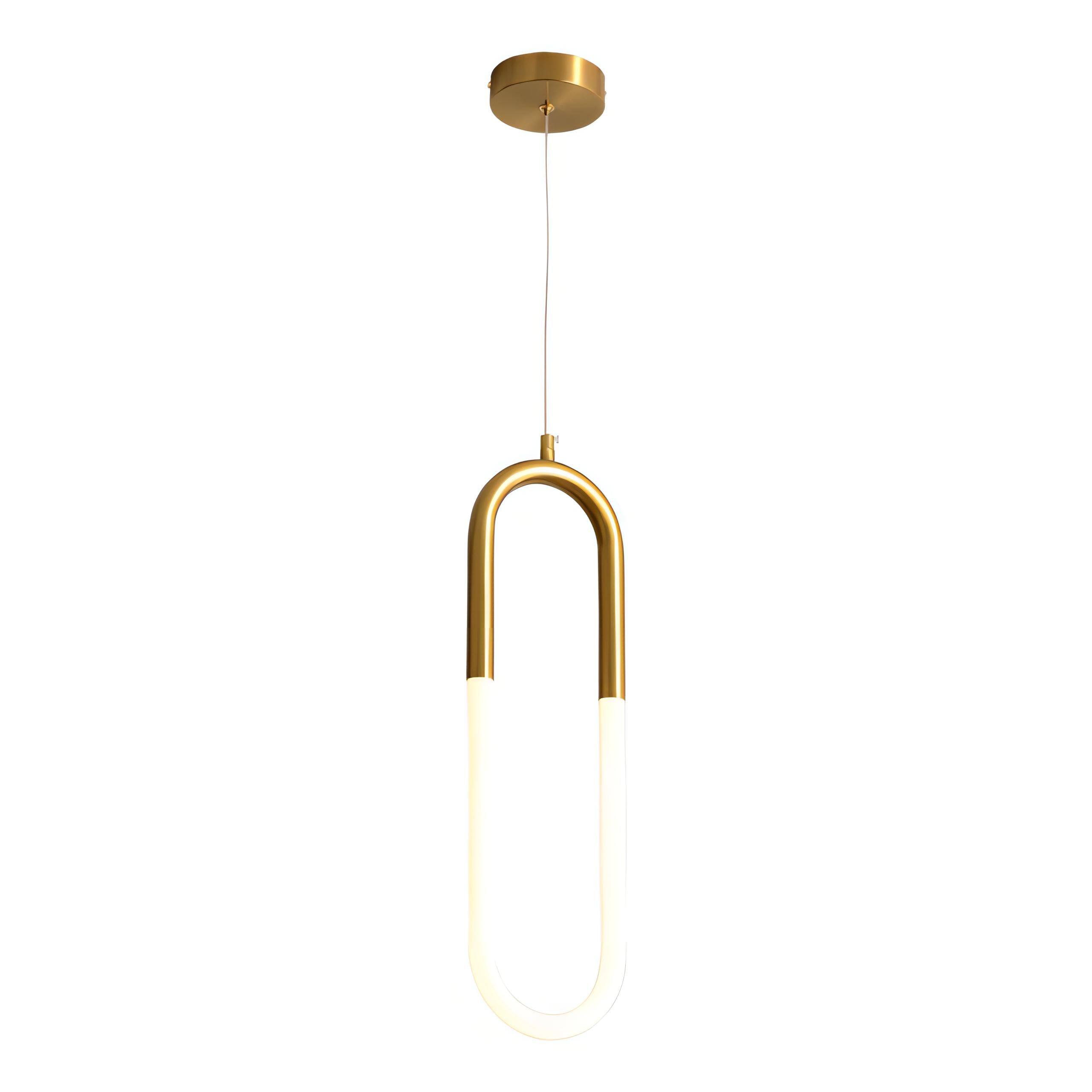 Hera - Thin Line Gold Modern Ceiling Light