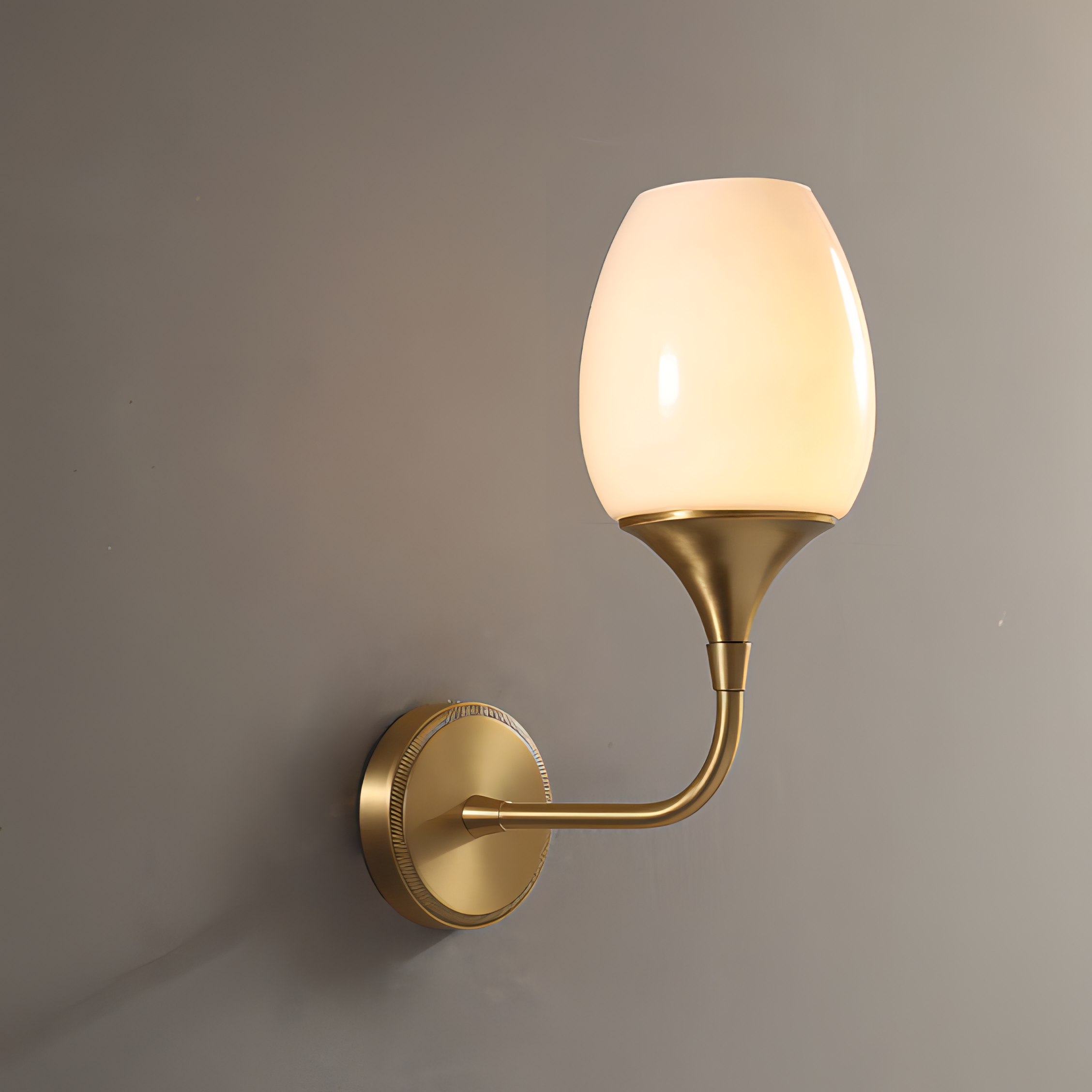 Postmodern Copper Wall Lamp