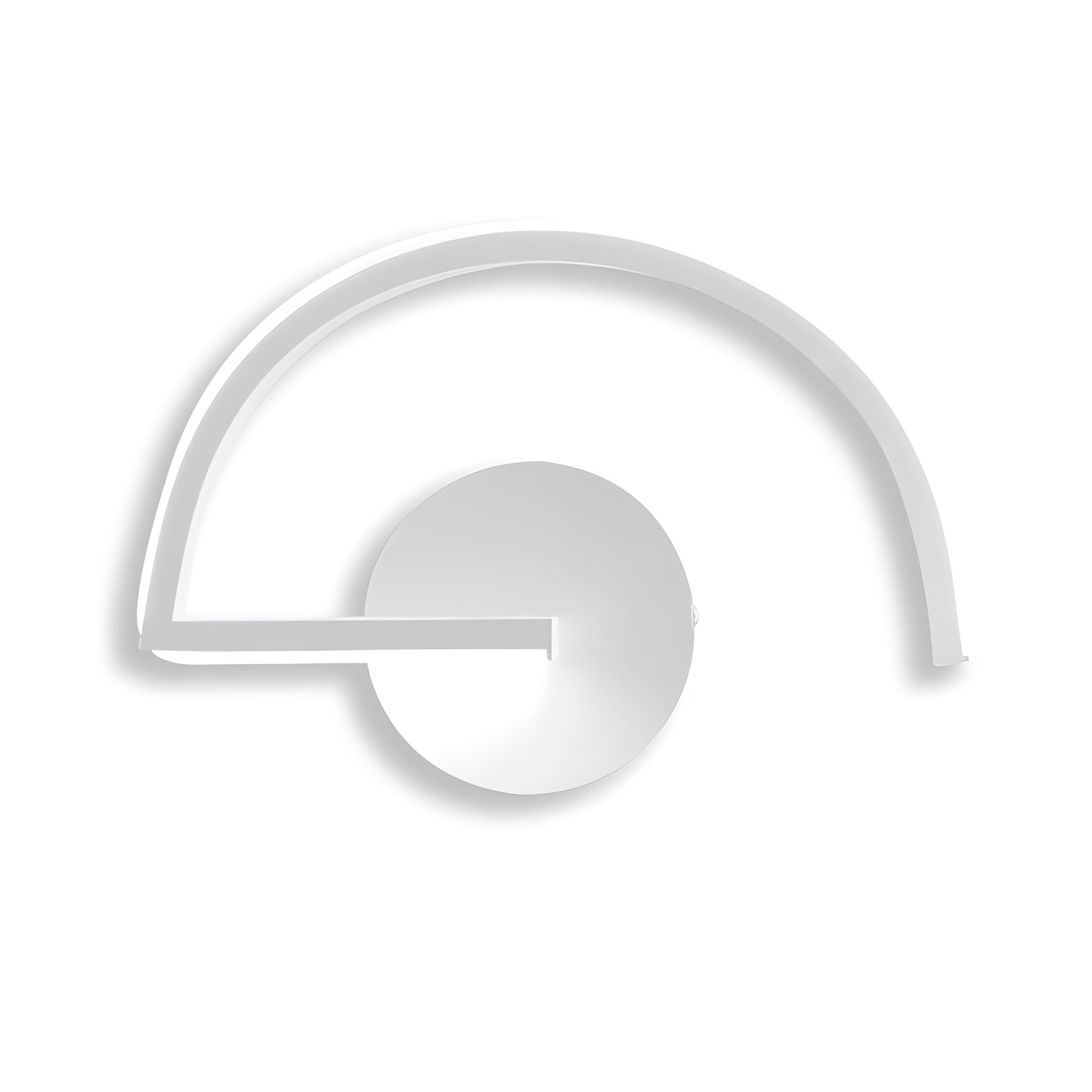 Mila - Modern LED Curved Thin Wall Light