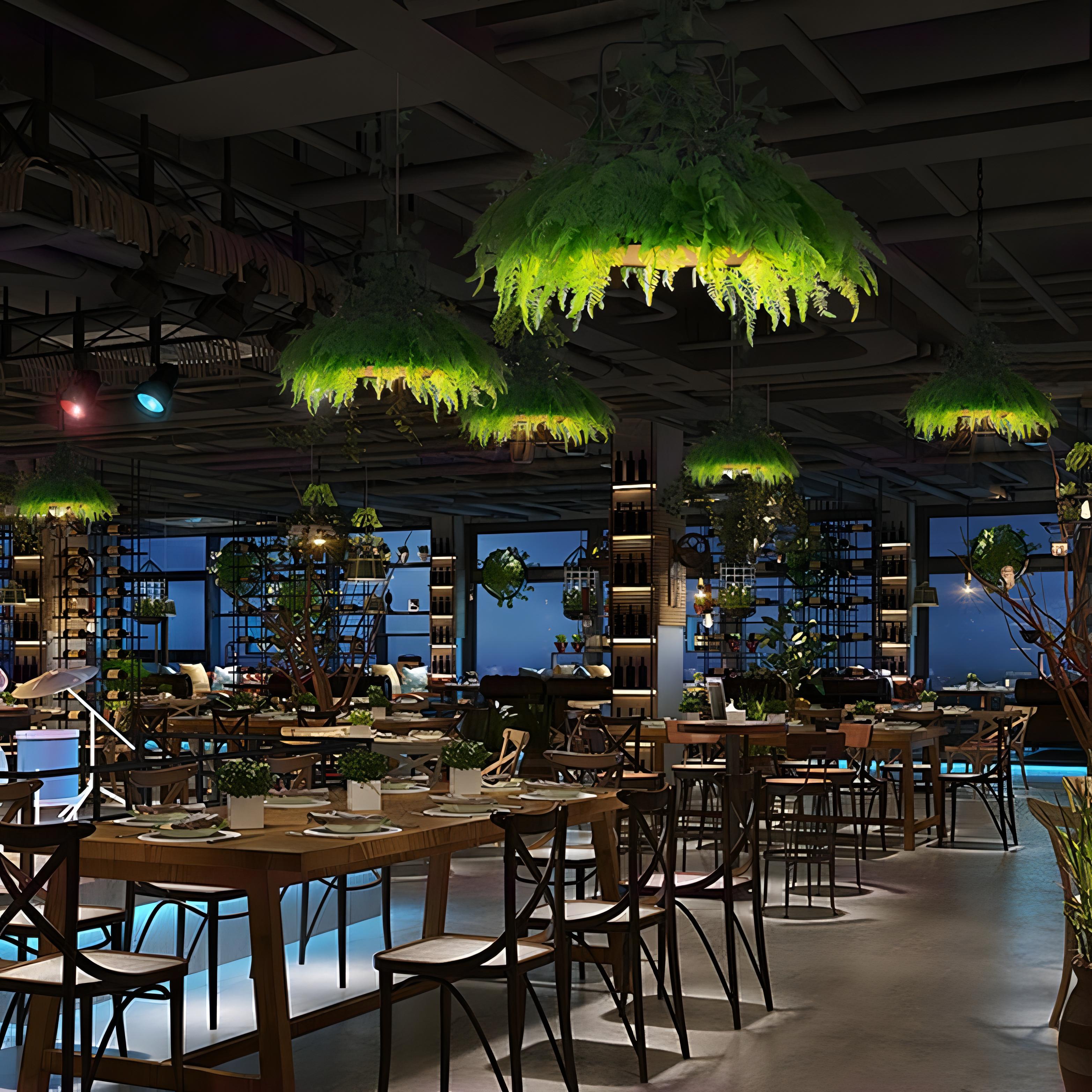 Maizee - Plant Hanging Round Pendant Ceiling Light