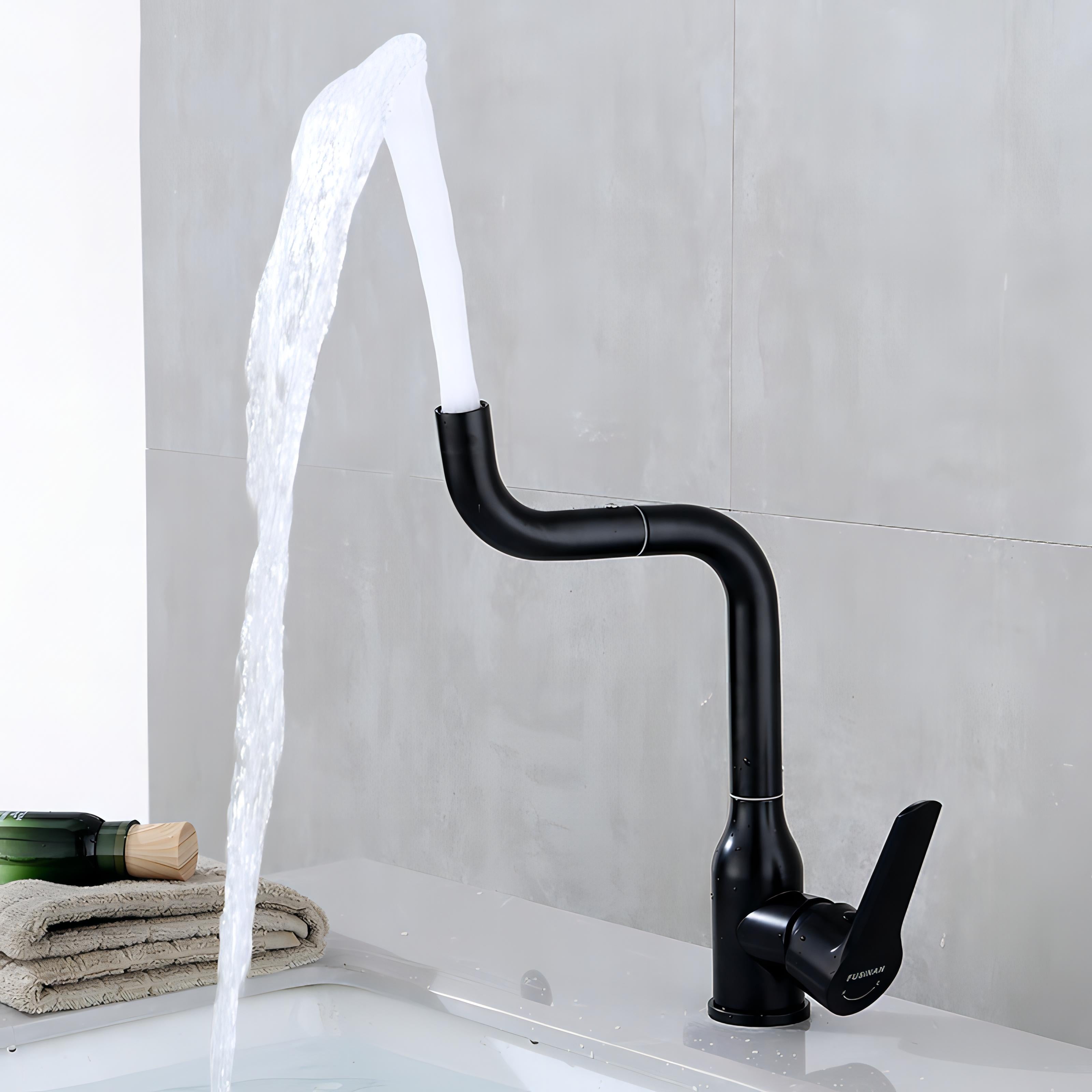Laksh - 360 Rotating Modern Basin Tap