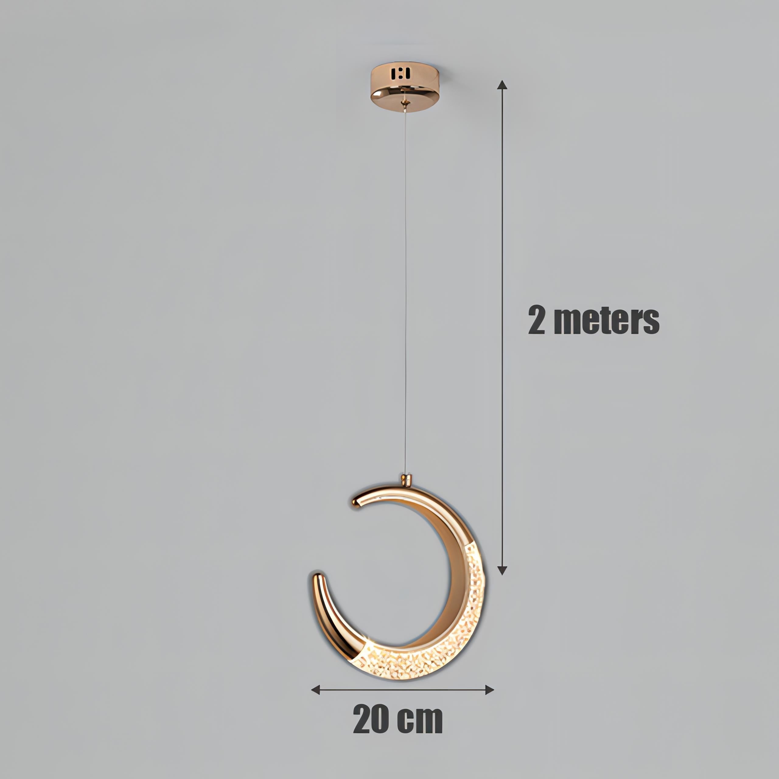 Breena - Modern Round Tube Patterned Glass Hanging Ceiling Light