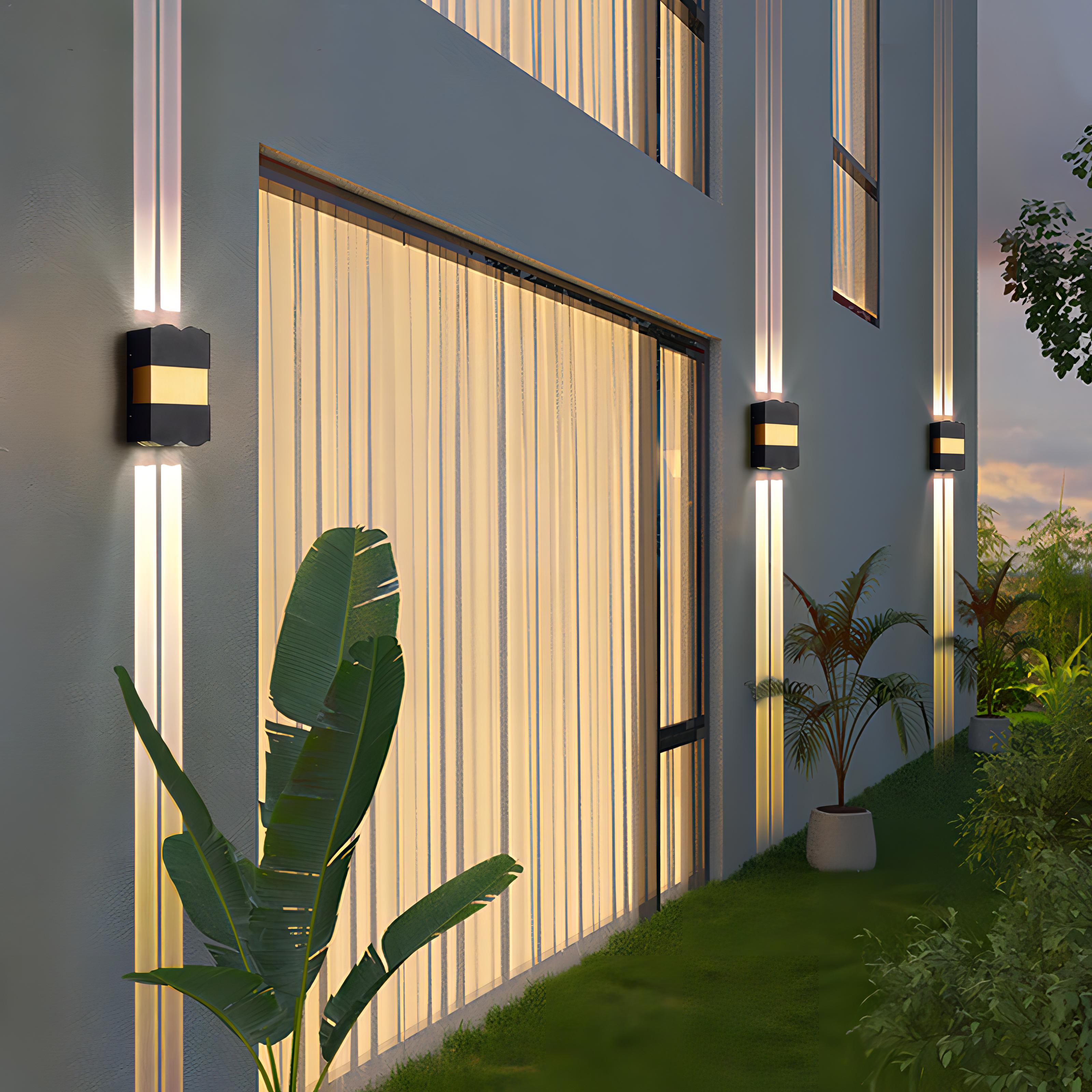 Vana - IP54 Waterproof Outdoor Wall Spotlight