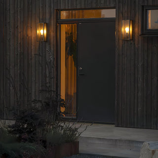 Finch - Outdoor Glass Box Wall Lamp