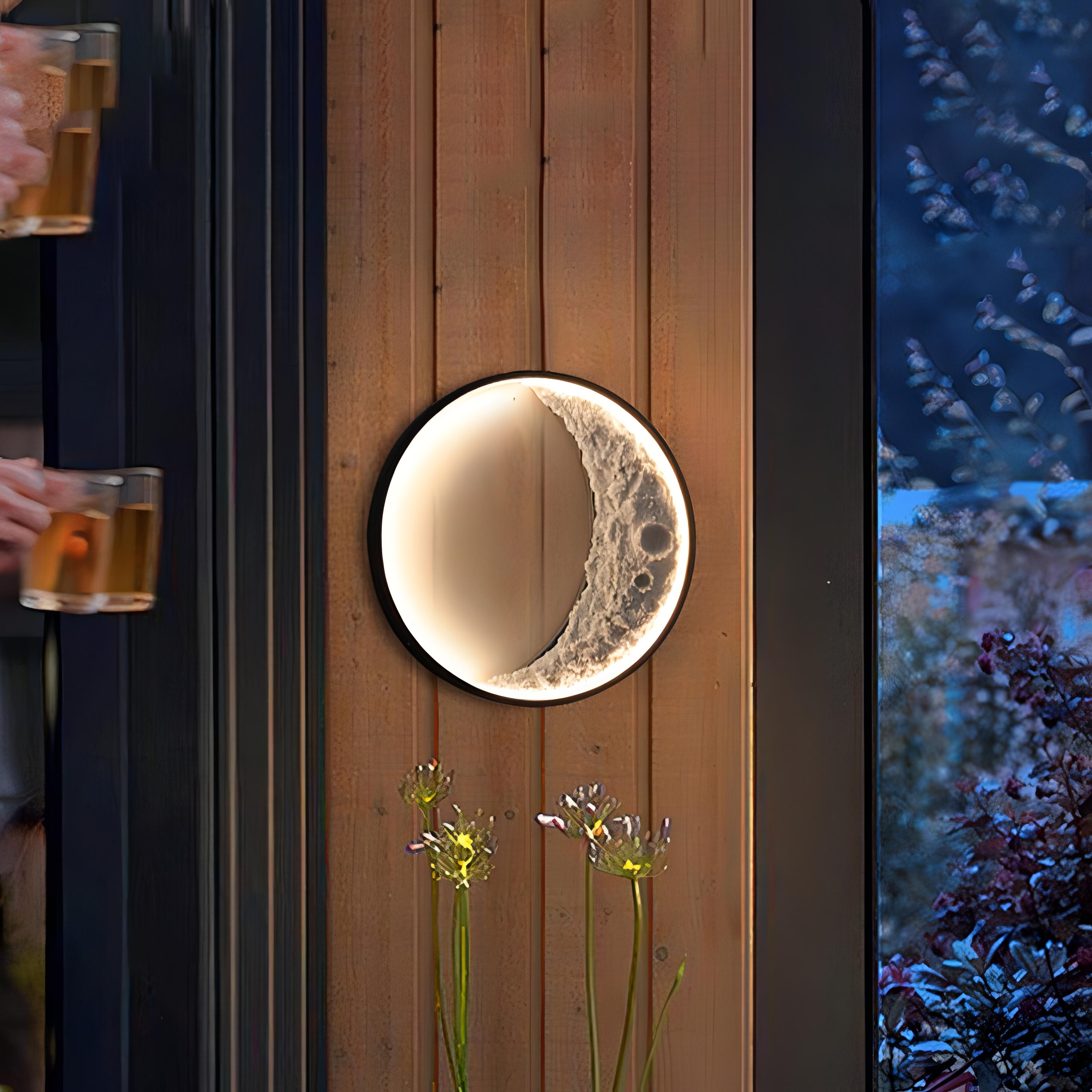 Vosu - Outdoor Round Moon Light Waterproof