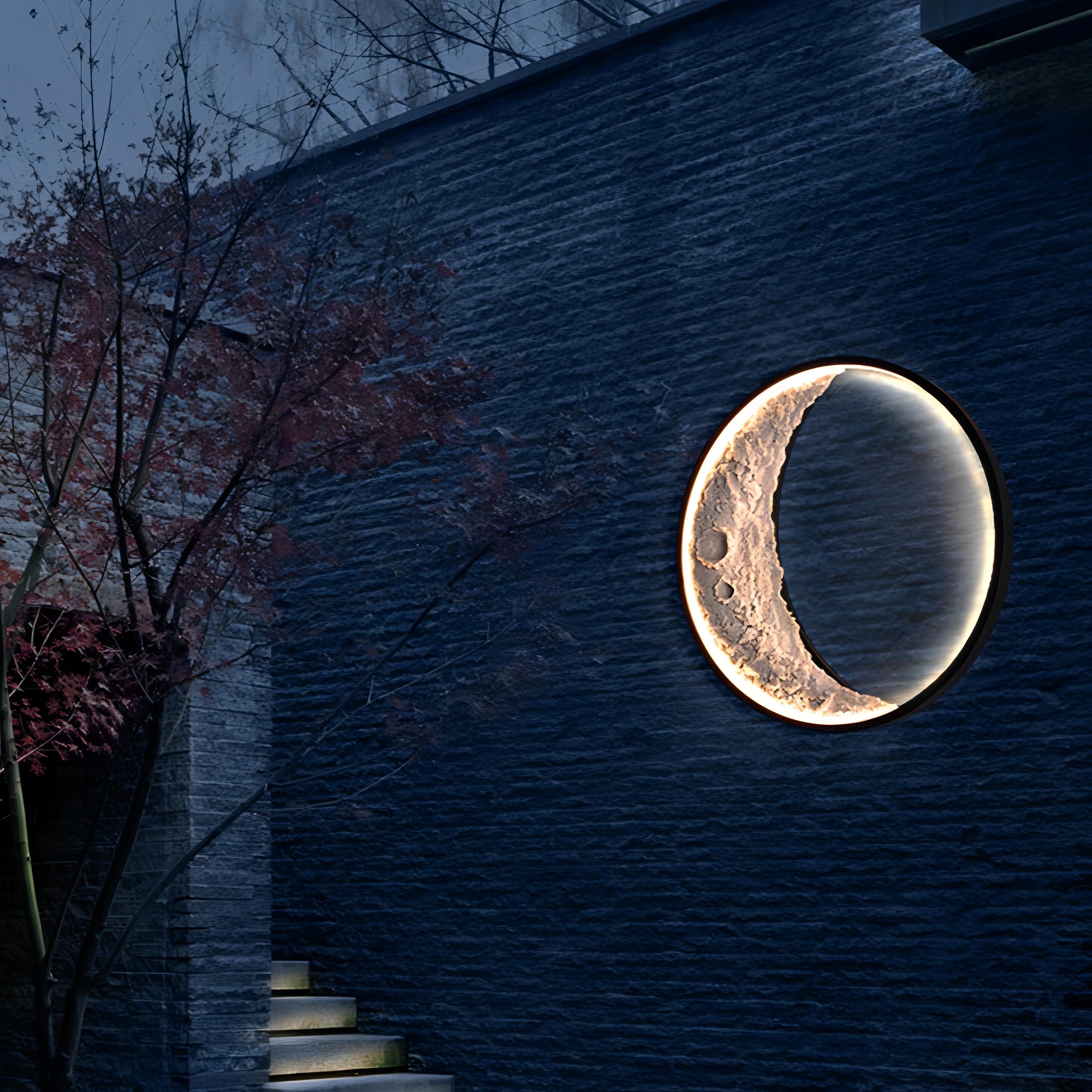 Vosu - Outdoor Round Moon Light Waterproof