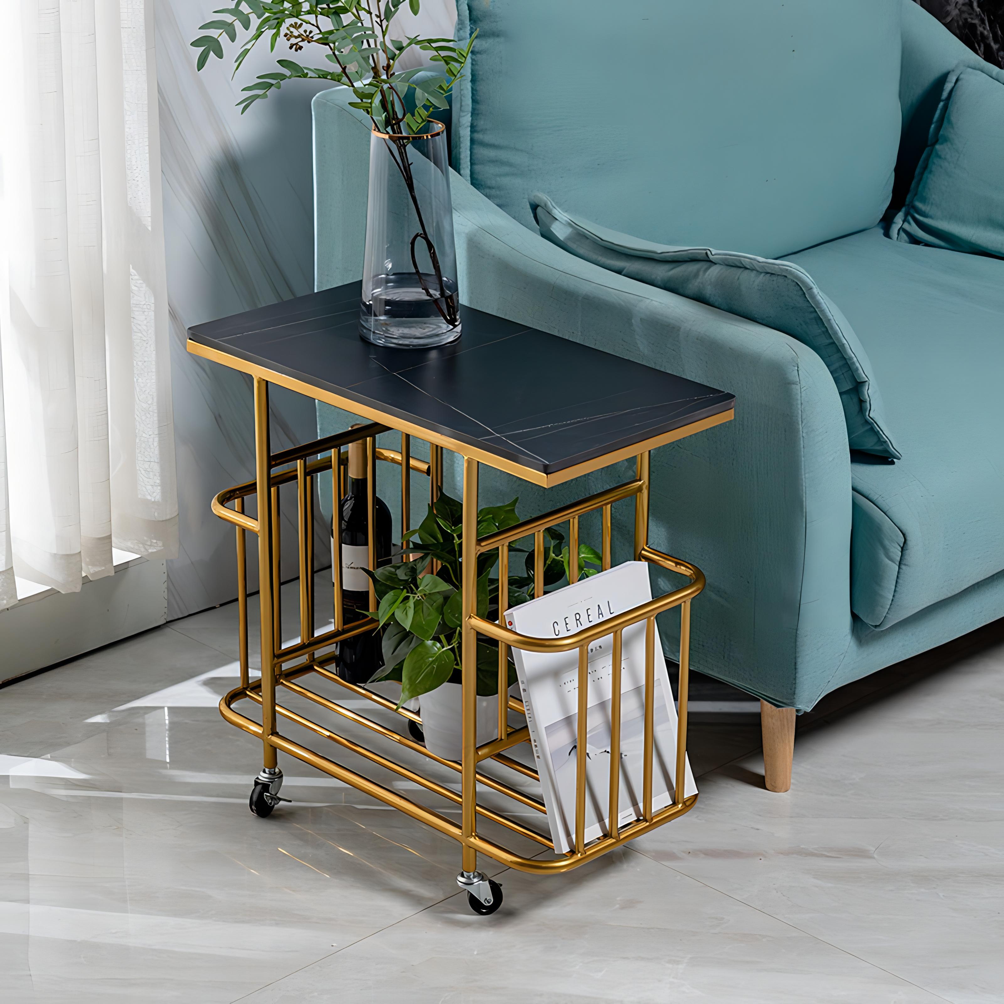 Orson - Modern Storage Rack Coffee Table