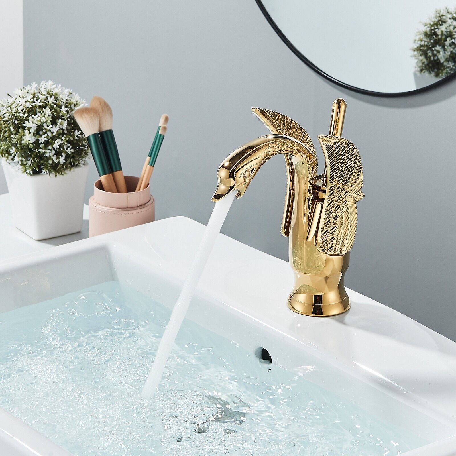 Ali - Swan Mixer Hot Cold Basin Tap