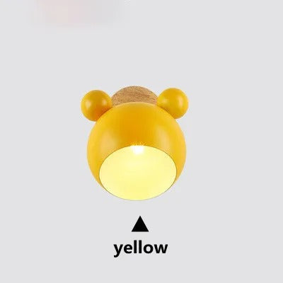 Aurora - Wooden Modern Nordic Round Wall Light