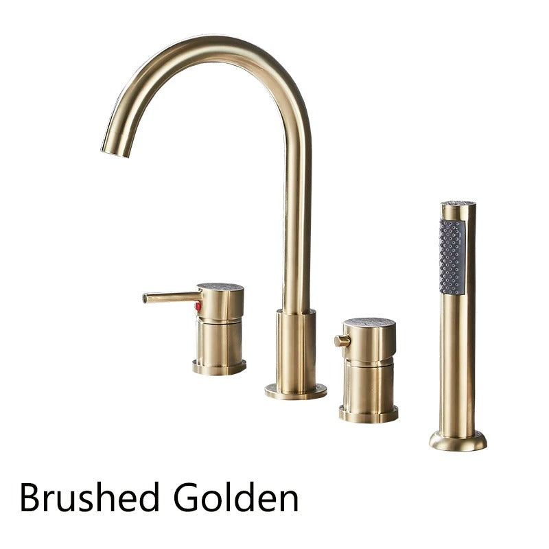 Tisca - Deck Mounted Bathroom Tap Set