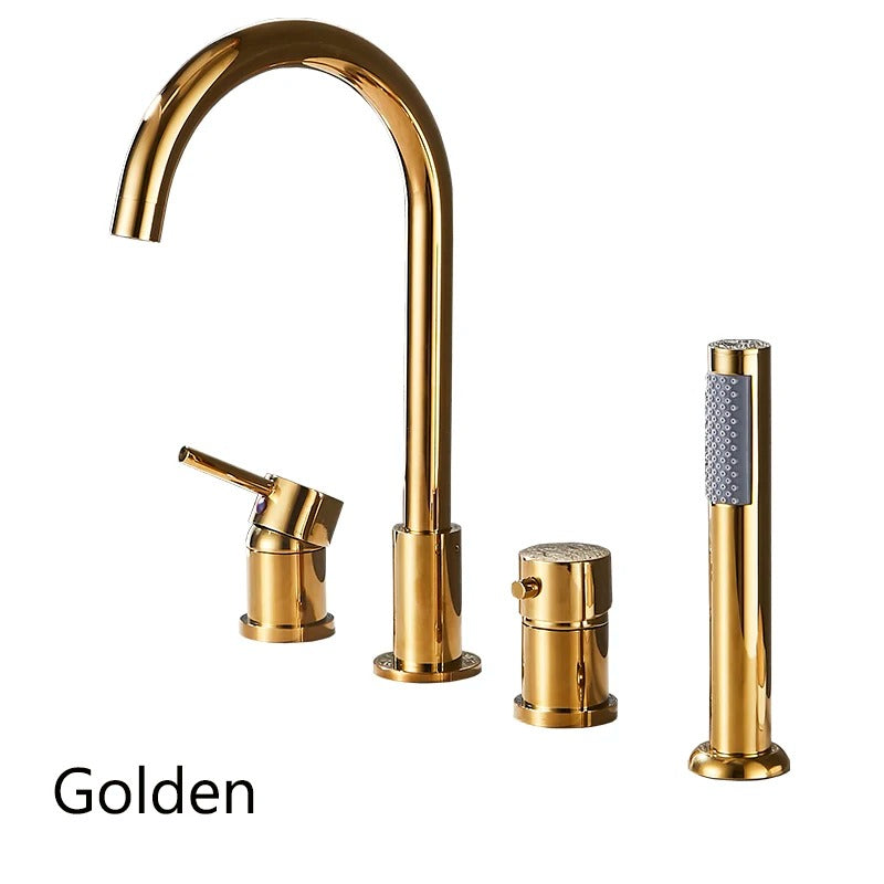 Tisca - Deck Mounted Bathroom Tap Set
