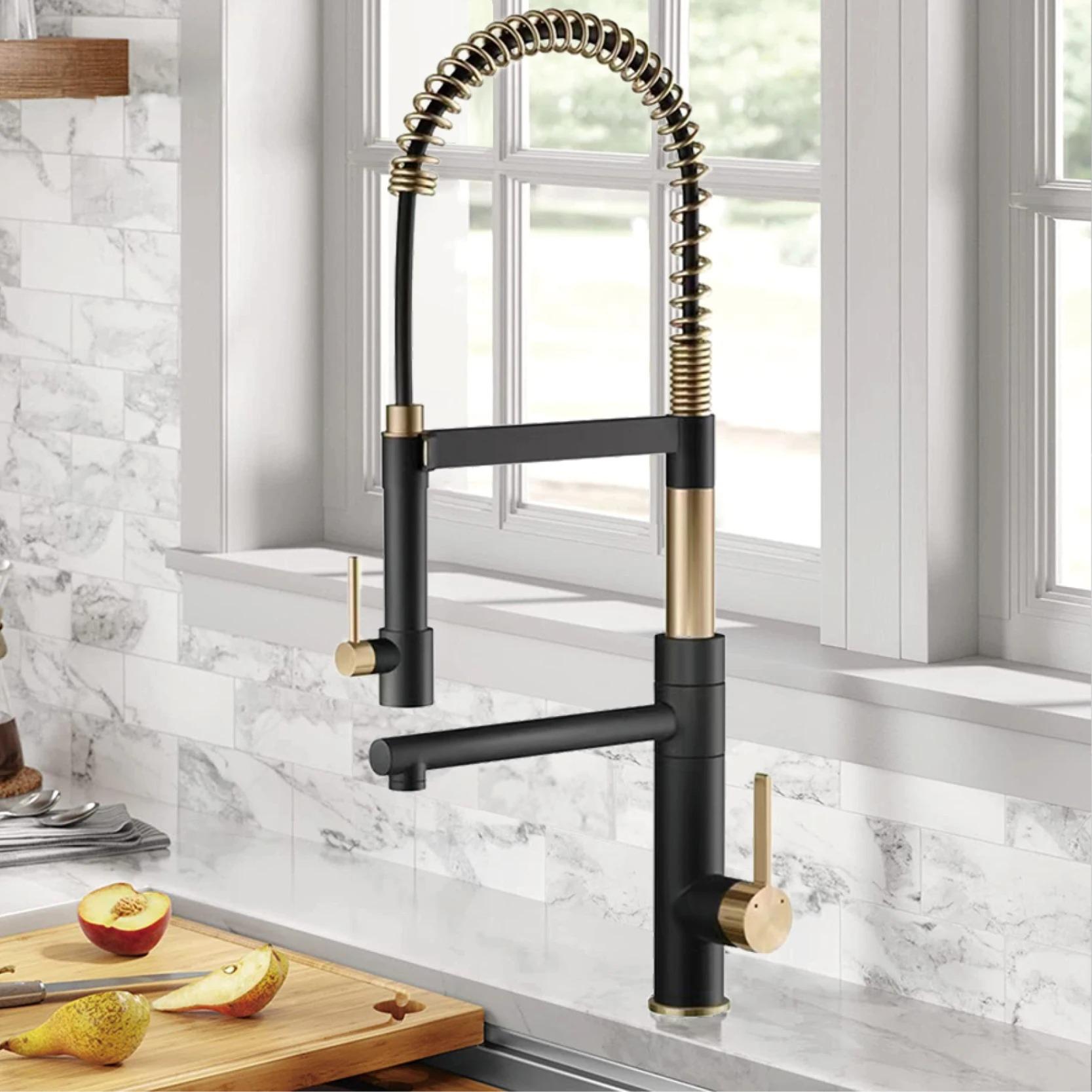 Caiden - Kitchen Rotation Retractable Cold/Hot Mixer Tap
