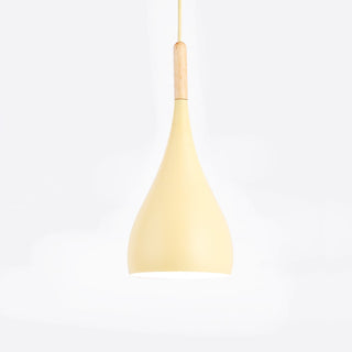 Talon - Modern Teardrop Wood Hanging Nordic Ceiling Pendant Light