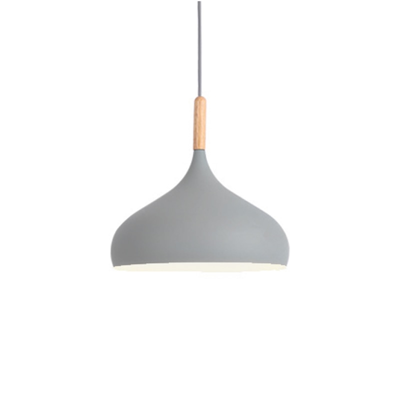 Talon - Modern Teardrop Wood Hanging Nordic Ceiling Pendant Light