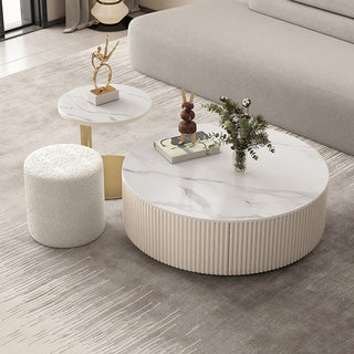 Stark - 3 Piece Round Coffee Table Set