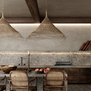 DAMBUDZO - Retro Bamboo Natural Ceiling Light