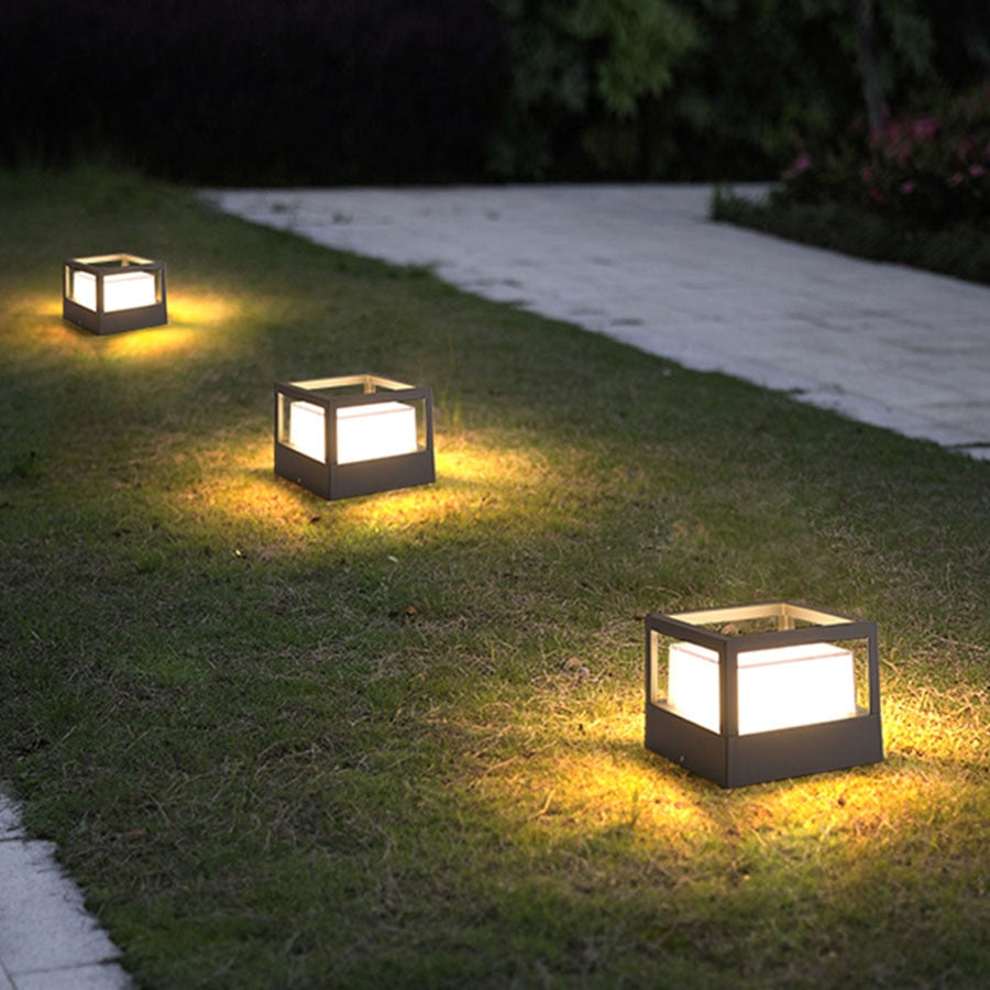 Callan - Modern Outdoor Pathway Garden Floor Light – Abode Jungle