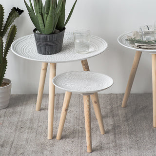 Calvin - Nordic Wood Three Leg Coffee Table