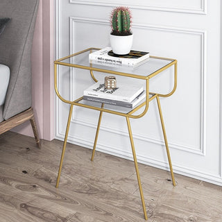 Emmett - Metal Living Room Side Coffee Table