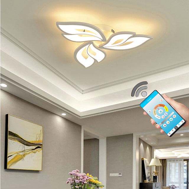 Tunley - Modern Flower Leaf Chandelier