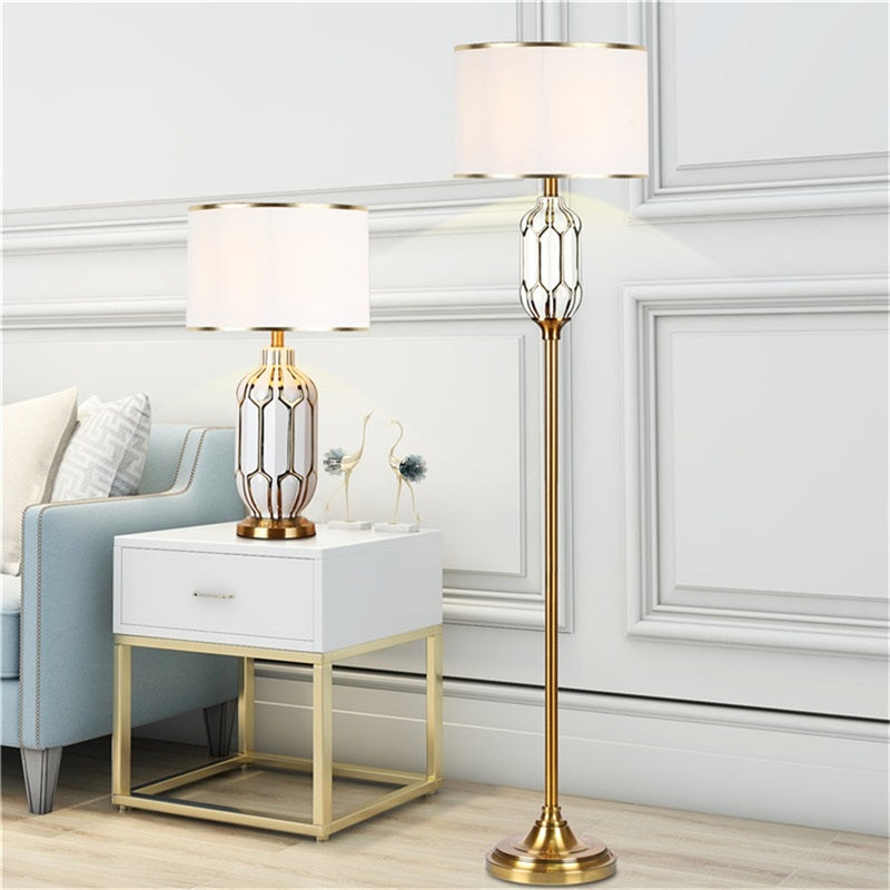 Sylas - Vintage Modern Floor & Table Lamp