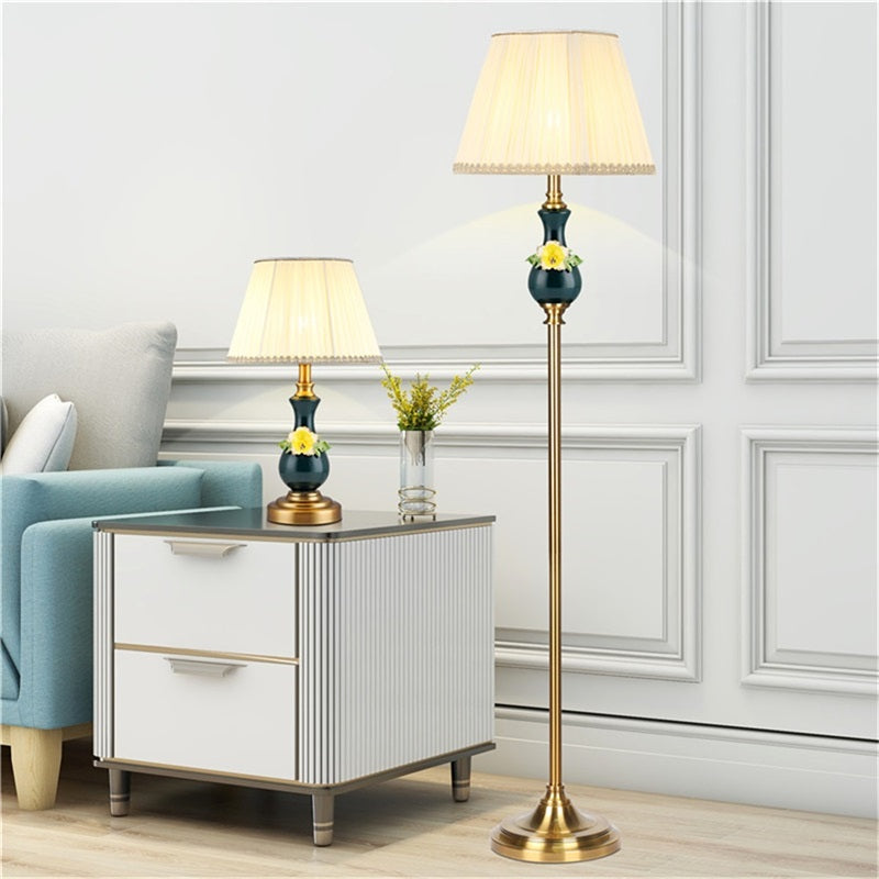 Sylas - Vintage Modern Floor & Table Lamp