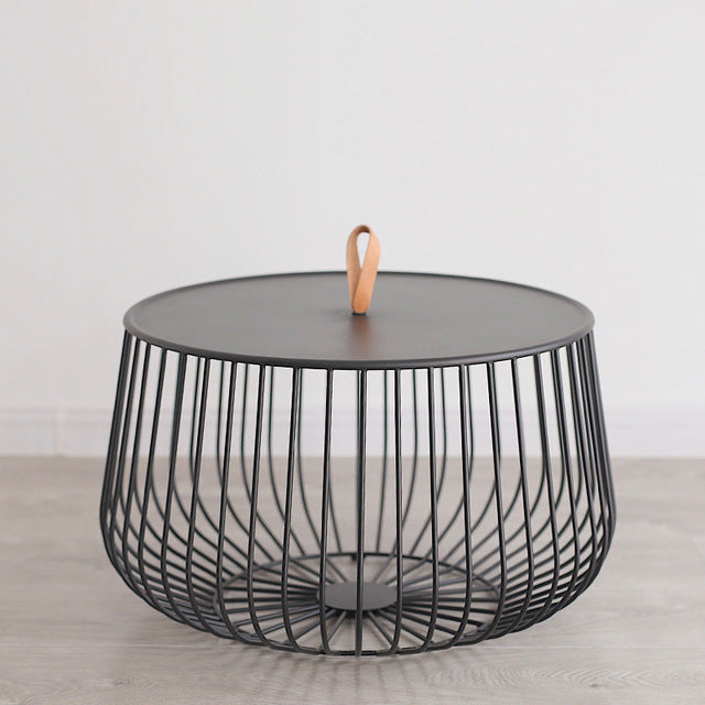 Yates - Nordic Round Caged Coffee Table