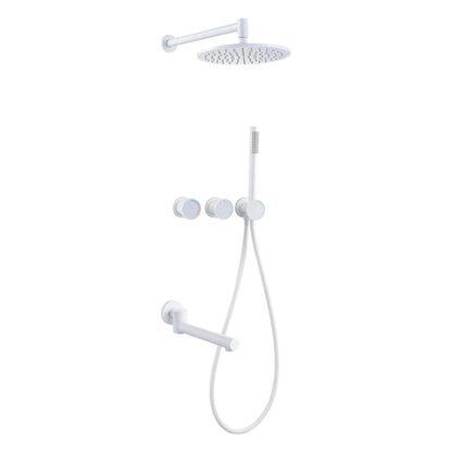 Lochlan - Modern Simple Wall Mounted Multi-Function Shower Set