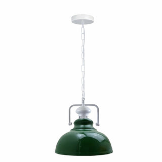 Treasu - Vintage Green Round Ceiling Light