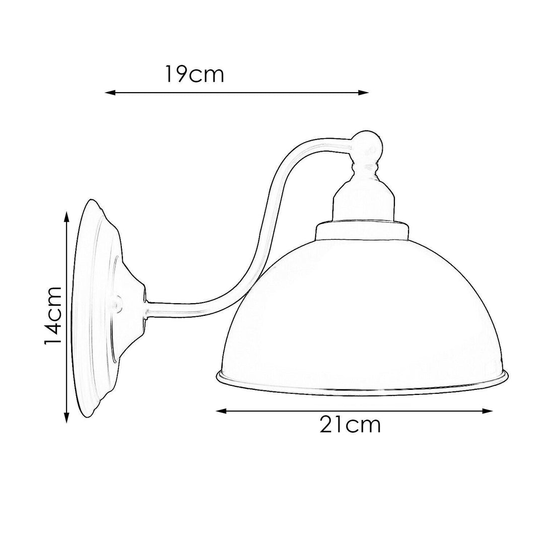 Dais - Retro Down Wall Light