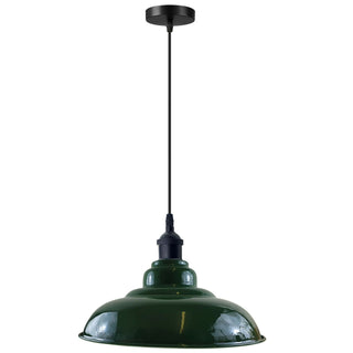 Burns - Green Vintage Ceiling Pendant Light