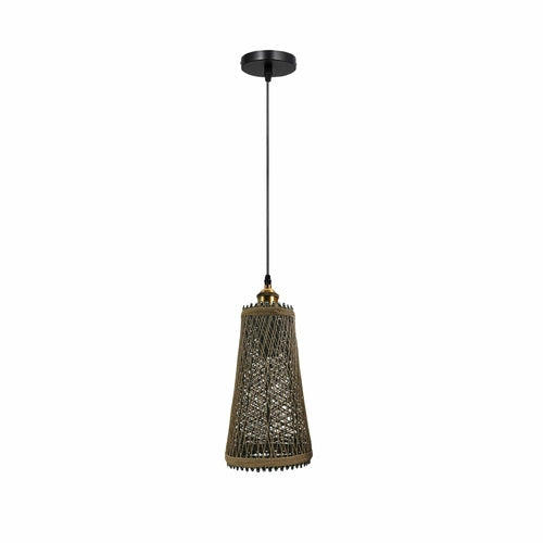 Watts - Handmade Rattan Shade Ceiling Pendant Light