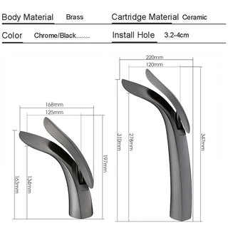 Otylia - Modern Single Lever Sink Tap