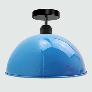 Estella - Modern Round Semi-Flush Ceiling Light