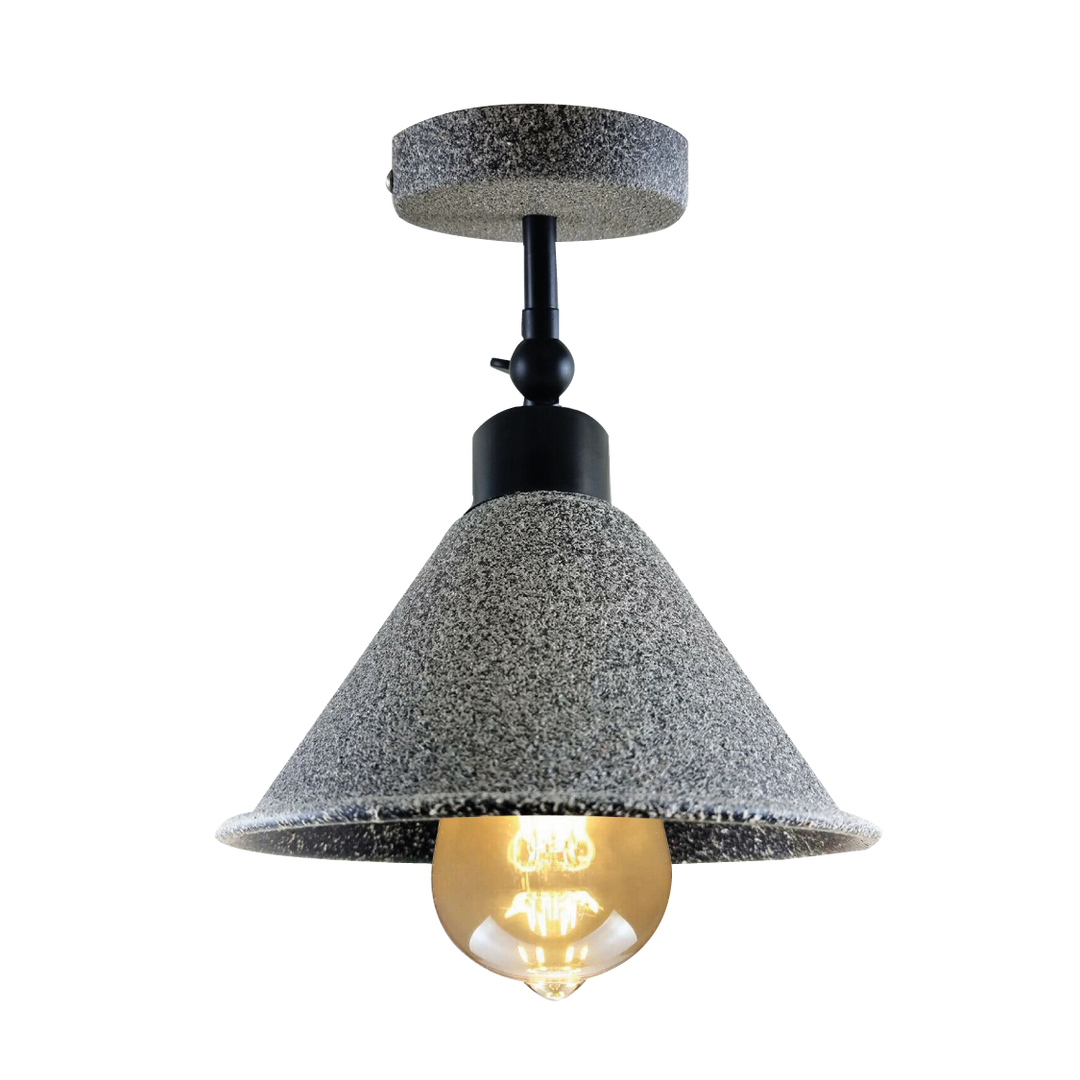 Cayden - Modern Semi-Flush Cone Ceiling Light