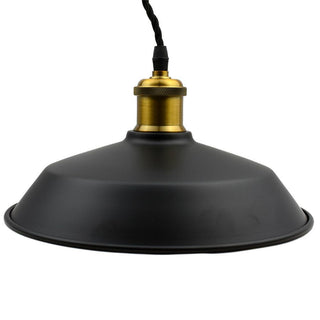 Aubrey - 3 Pack Modern Black Twisted Cord Round Ceiling Light