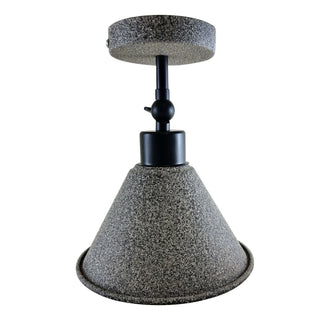 Cayden - Modern Semi-Flush Cone Ceiling Light