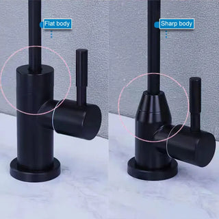 Jermaine - Multidirectional Black Modern Cold Water Drinking Tap