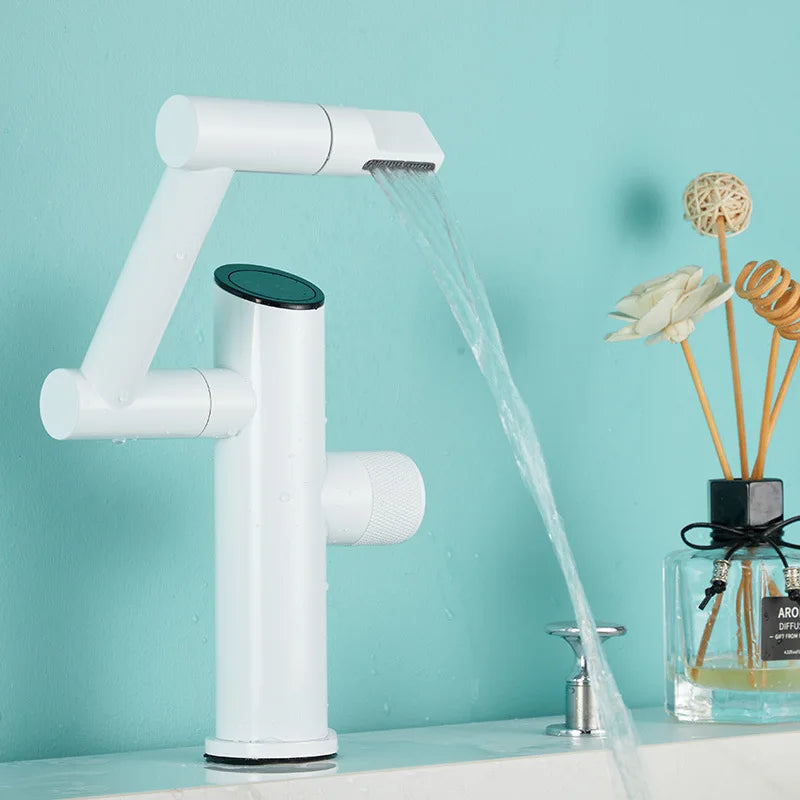 Edmund - Modern Rotating Digital Display Basin Mixer Tap