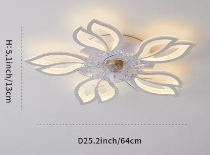 Leopold - Modern Remote Light Ceiling Fan 5 Blade