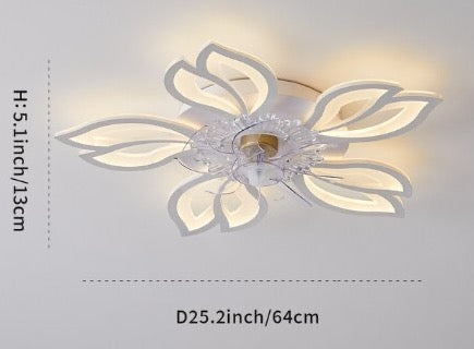 Leopold - Modern Remote Light Ceiling Fan 5 Blade