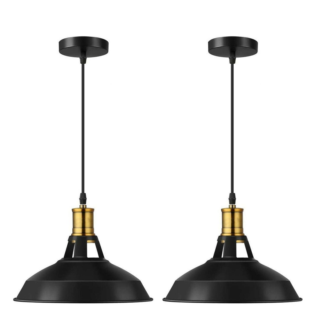 Tang - 2 Pack Round Modern Hanging Ceiling Light