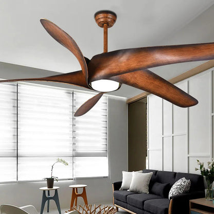 Kohl - 60inch Brown 5 Blade Ceiling Fan with Light