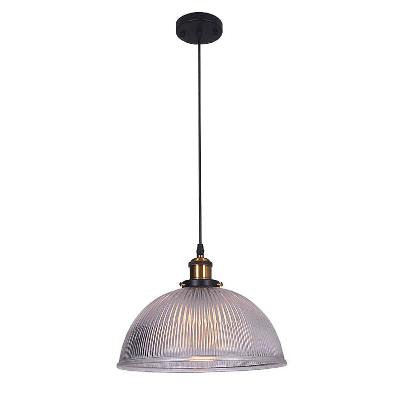 Mari - Patterned Glass Pendant Ceiling Light