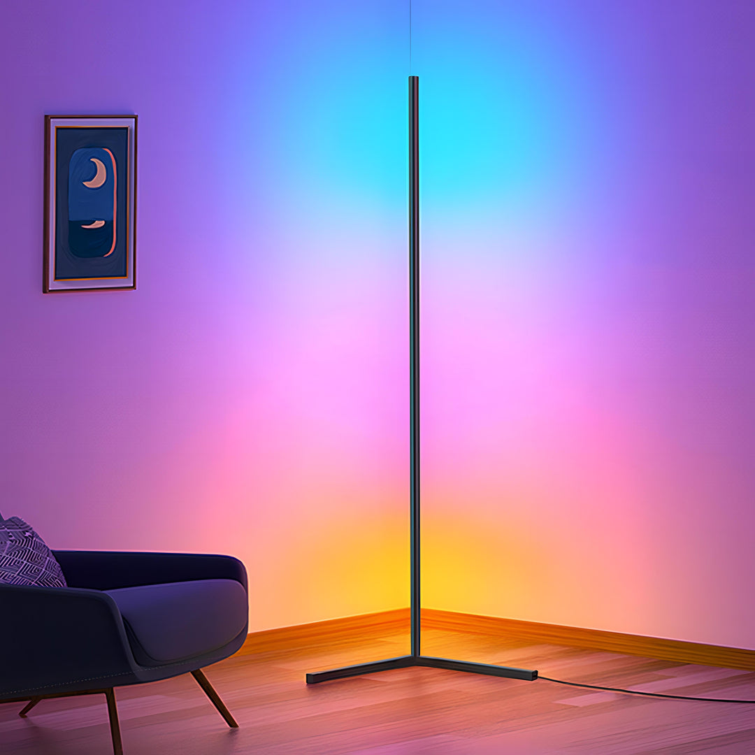 Aruna - Modern Thin Bar RGB LED Floor Light