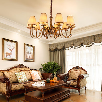 Eton - Vintage Rustic Multi Head Hanging Ceiling Chandelier