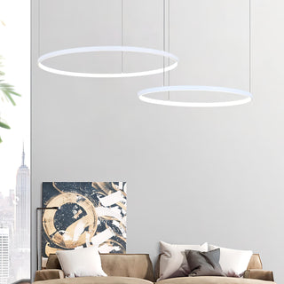 Ambrose - Modern Circle Multi Ring LED Chandelier Ceiling Light