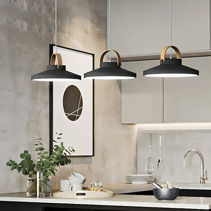 Zaire - Round Nordic Dish Belt Ceiling Pendant Light