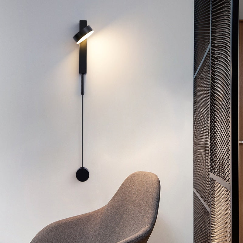MELUSINE - Modern Long Bar Adjustable Head LED Wall Light