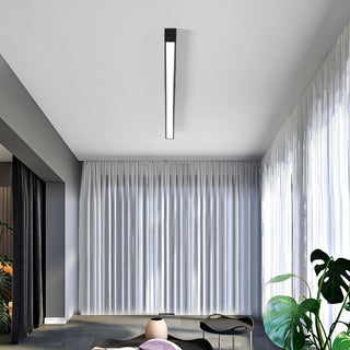 Augustine - Modern Black Thin Indoor Wall/Ceiling Thin Light